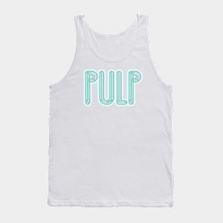 Pulp Stretched Logo Retro Tank Top